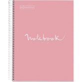 Miquelrius Hard Rock Notebook 1 Subject A4 200 Sheets Candy Pink - Al Masam Stationery LLC